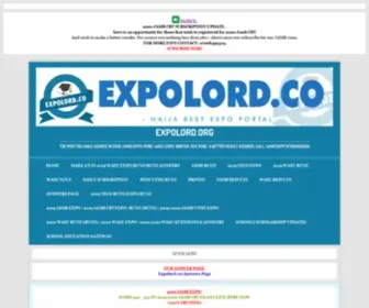 Expolord.co(The most reliable source in 2020 Jamb expo/runz) Screenshot