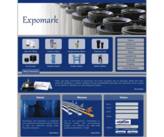 Expomark.net(Filter Element) Screenshot