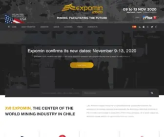Expomin.cl(Expomin) Screenshot