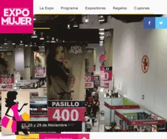 Expomujer.com.mx(Todo para la mujer) Screenshot