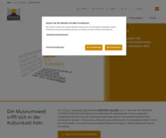 Exponatec.de(EXPONATEC COLOGNE) Screenshot