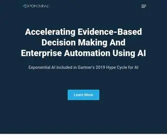 Exponentialai.com(Exponential AI) Screenshot