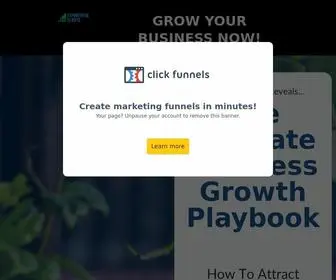 Exponentialclients.com(The Ultimate Business Growth Playbook) Screenshot