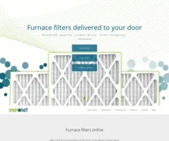 Exponet.ca(Furnace Filters) Screenshot