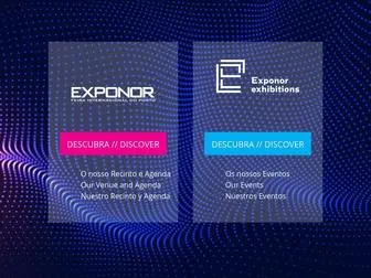 Exponor.pt(Conheça o nosso recinto e os nossos eventos) Screenshot
