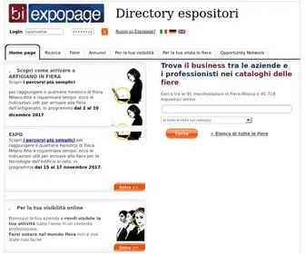 Expopage.net(Fiera Milano Expopage) Screenshot