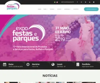 Expoparquesefestas.com.br(Expoparquesefestas) Screenshot