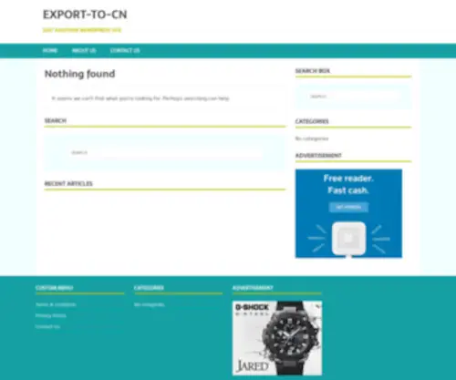 Export-TO-CN.com(Export TO CN) Screenshot