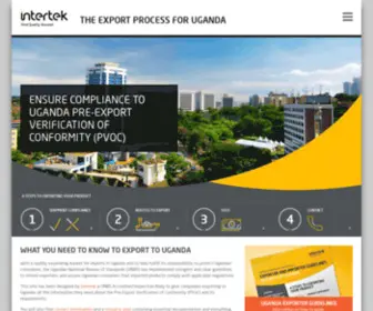 Export2Uganda.com(Export2Uganda) Screenshot