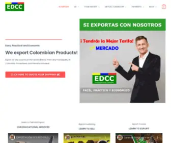 Exportaciondecafecolombiano.com(✈ Exportación de Café Colombiano) Screenshot