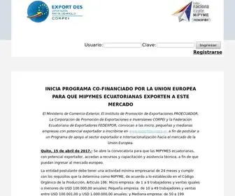 Exportaeuropa.ec(Exportaeuropa) Screenshot