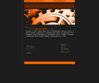 Exportdepot.com(Export Depot) Screenshot