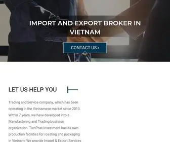 Exporters-Vietnam.com(Tien Phat Investment) Screenshot