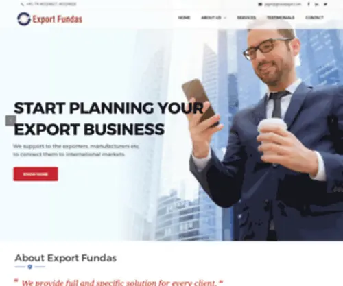 Exportfundas.com(Always delivered same high quality standard) Screenshot