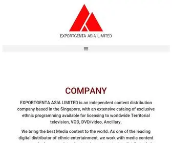 Exportgenta.com(Exportgenta Asia Limited) Screenshot