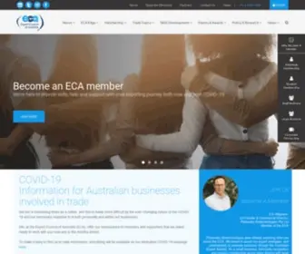 Export.org.au(Export Council of Australia (ECA)) Screenshot