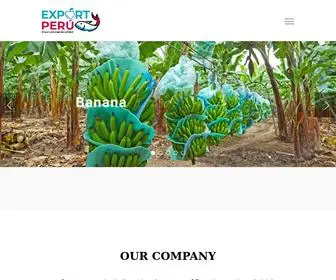 Exportperusac.com(Perú) Screenshot