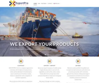 Exportpro.com.co(Exportpro) Screenshot