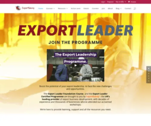 Exportsavvy20.com(Free fast track to international growth) Screenshot