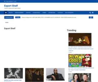 Exportshelf.com(Export Shelf) Screenshot