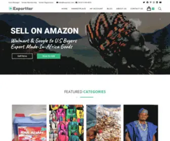 Exportter.com(Buy & Sell Africa Brands) Screenshot