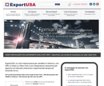 Exportusa.us(Per Esportare e Vendere negli Stati Uniti d'America) Screenshot