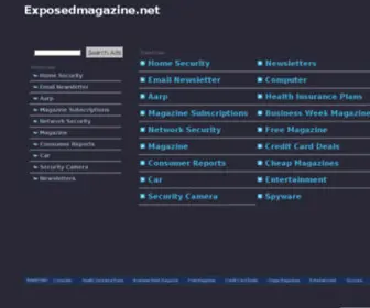 Exposedmagazine.net(Xposed Magazine) Screenshot