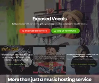 Exposedvocals.com(Exposed Vocals) Screenshot