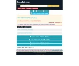 Expotab.com(Most Trusted & Verified Exam Expo Site) Screenshot