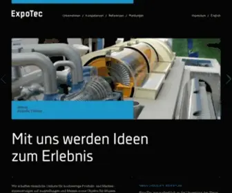 Expotec.de(Exponate & Installationen) Screenshot