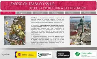 Expotrabajoysalud.es(Exposición) Screenshot