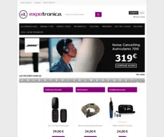 Expotronica.com(Electrónica selecta) Screenshot