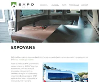 Expovans.com(Unrivaled Van Conversions) Screenshot