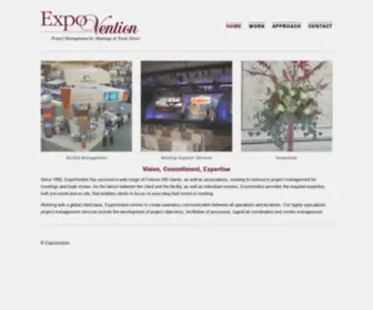 Expovention.com(Home) Screenshot