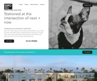 Expowalk.com(CContemporary new townhomes in Leimert Park. All of L.A) Screenshot