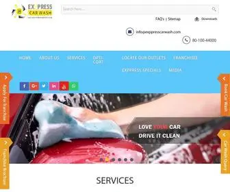 Exppresscarwash.com(Exppress Car Wash) Screenshot