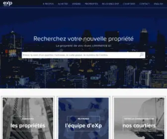 ExpQuebec.com(EXp Quebec) Screenshot