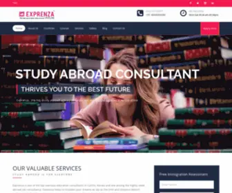 Exprenza.com(Study Abroad Consultants in Cochin) Screenshot