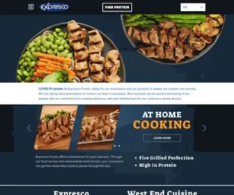 Exprescofoods.com(Expresco Foods) Screenshot