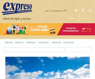 Expreso.info(Diario de viajes y turismo) Screenshot