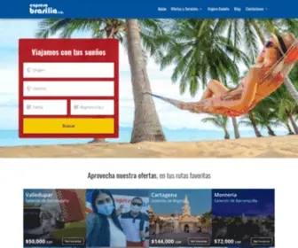 Expresobrasilia.com(Expreso Brasilia S.A) Screenshot