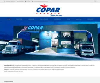 Expresocopar.com(SERVICIO DE TRANSPORTE DE CARGA) Screenshot