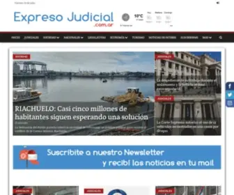 Expresojudicial.com.ar(Expreso Judicial) Screenshot