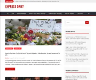 Express-Daily.com(Entertainment and scandlas news) Screenshot