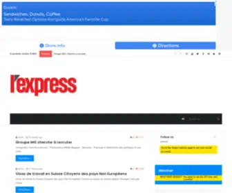 Express-Emploi.com(Express emploi) Screenshot