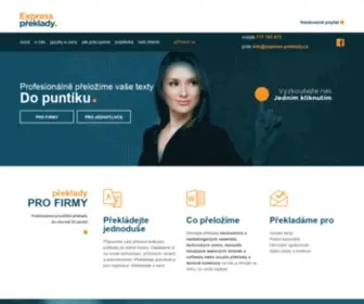 Express-Preklady.cz(Překlady) Screenshot