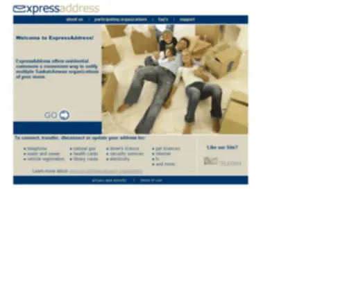 Expressaddress.com(Expressaddress) Screenshot
