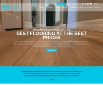 Expressaffordableflooring.com(Orlando’s Source for the Best Flooring) Screenshot