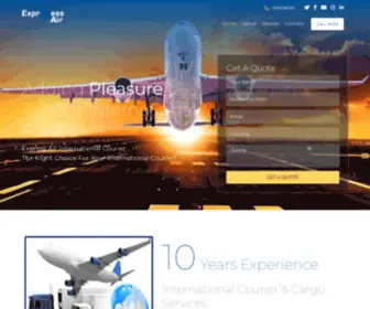 Expressair.in(International Courier Service in Delhi) Screenshot