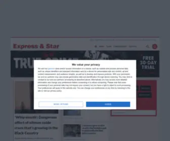 Expressandstar.com(Express & Star) Screenshot